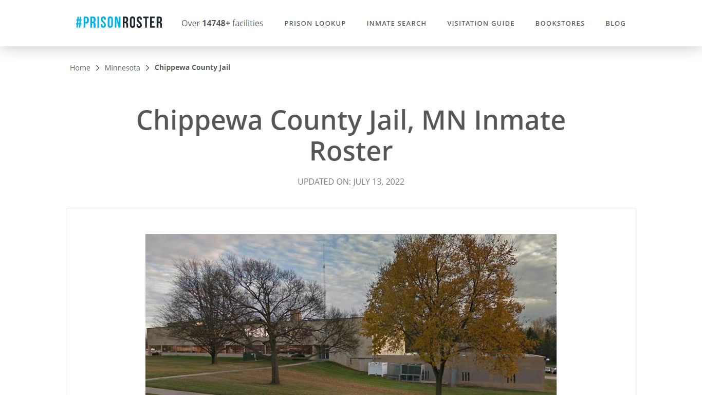 Chippewa County Jail, MN Inmate Roster